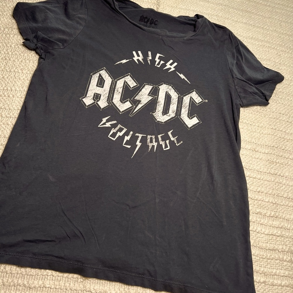 Grey AC/DC t-shirt from target